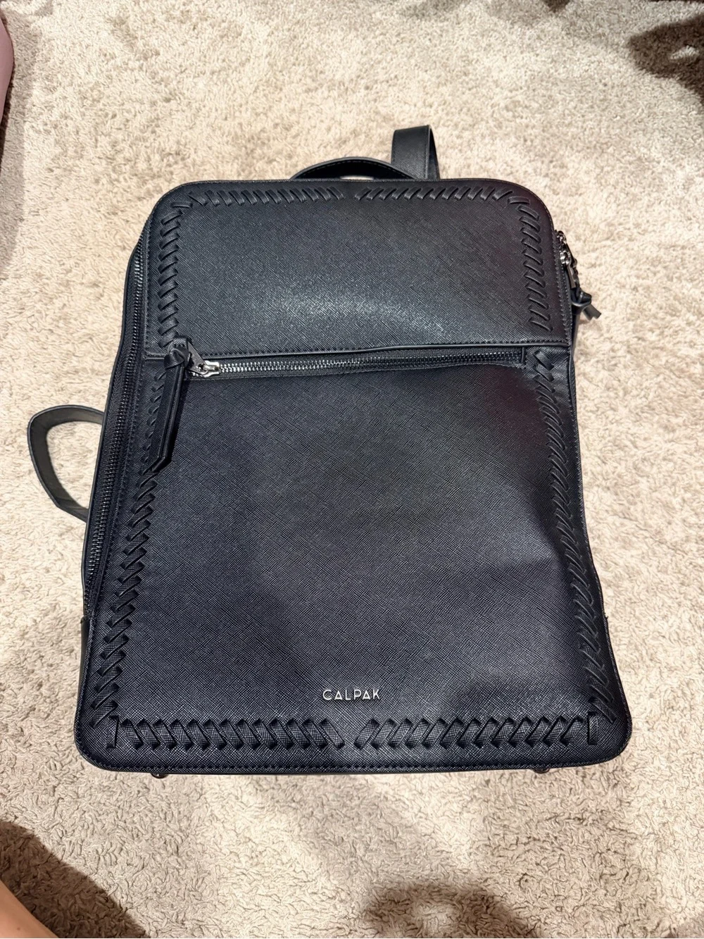 CALPAK Black Structured Backpack